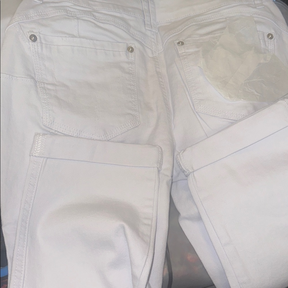 Flamingals White Denim Jeans - Picture 5 of 8